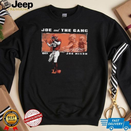 Joe Mixon Cincinnati Bengals Joe And The Gang Signature Shirt