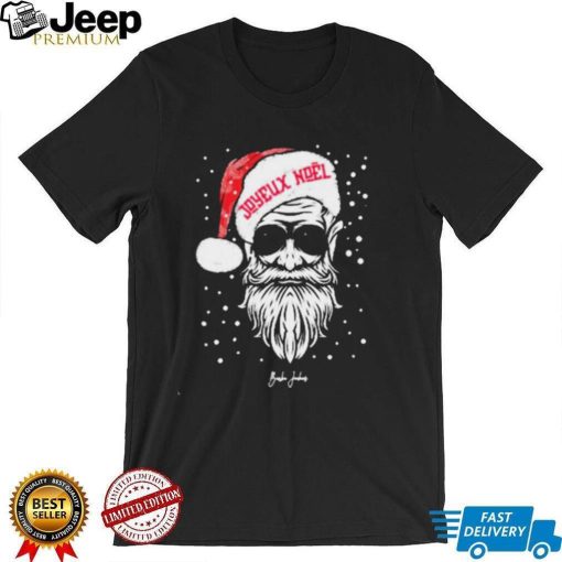 santa clause joyeux noel christmas shirt t shirt