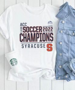 syracuse orange 2022 acc mens soccer conference tournament champions t shirt Shirt