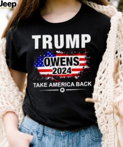 trump owens 2024 take American back shirt