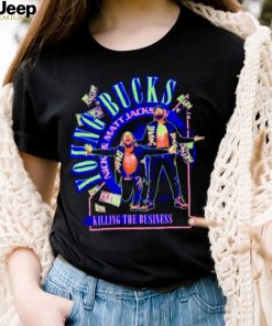 young Bucks Nick and Matt Jackson killing the business shirt