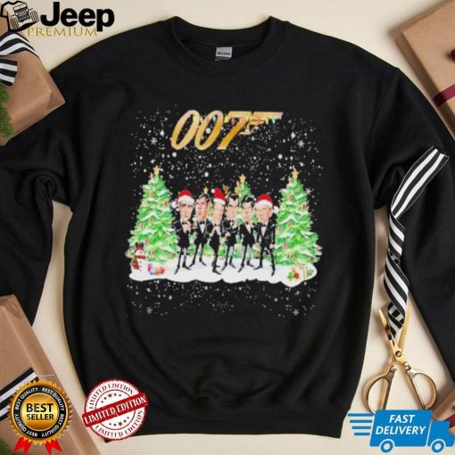 007 Christmas shirt t shirt