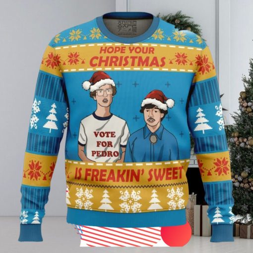 Christmas Vote Napoleon Dynamite Ugly Christmas Sweater