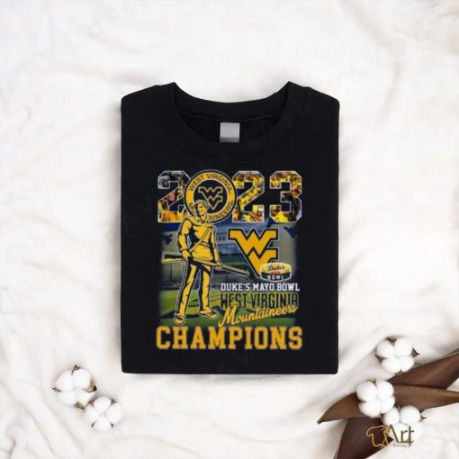 2023 Duke’s Mayo Bowl Champions West Virginia Mountaineers Shirt