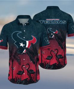 Trending NFL Houston Texans Flower Hawaiian Shirt