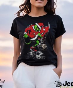 The Grinch Tampa Bay Buccaneers Stomp On NFL Teams Christmas Shirt