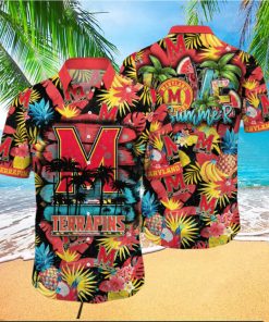 Maryland Terrapins NCAA Hawaiian Shirt Sunbathetime Aloha Shirt