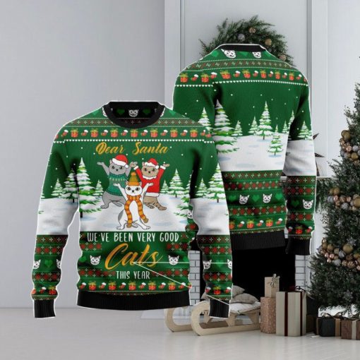 We‘re Been Very Good Cats This Year Ugly Christmas Sweater Christmas Noel Gift