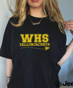 Whs Yellowjackets Logo Yellow Iconic Art shirt