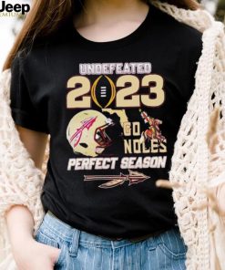 Florida State Seminoles Undefeated 2023 perfect season go Noles shirt