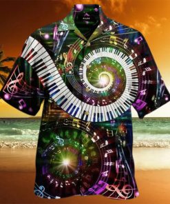 10 Fingers 88 Keys Piano Hawaiian Shirt