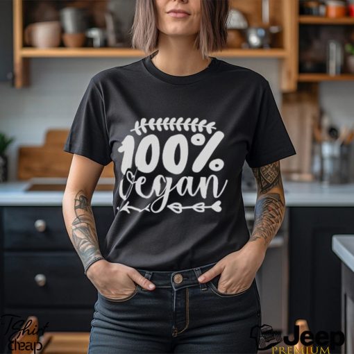 100% Vegan Shirt Unisex Hoodie