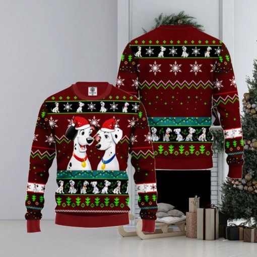 101 Dalmatians ugly Christmas sweater