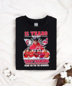 11 Years 2013 – 2023 Terry Francona Thank You For The Memories T Shirt