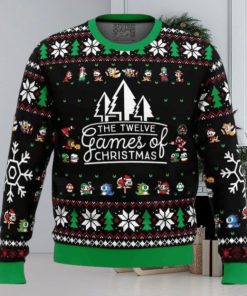 12 Games of Christmas Ugly Christmas Sweater