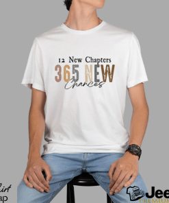 12 New Chapters 365 New Chances Gold Foil Graphic Tee – Emma Lou's Boutique