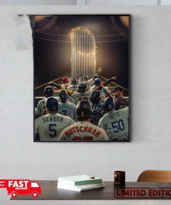 12 Team Enter But Only One Will Leave World Series 2023 With Champions MLB Postseason Poster Canvas