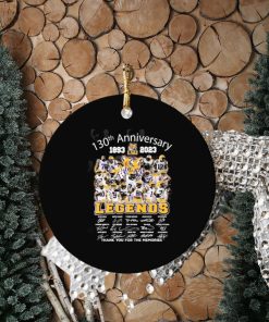 130th Anniversary 1893 – 2023 LSU Tigers The Legends Thank You For The Memories Ornament Christmas