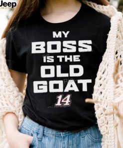 14 Chase Briscoe My Boss Is The Old Goat Tee shrt