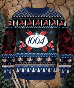 1664 White Beer Ugly Christmas Sweater