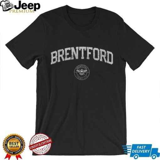 1863 FC Brentford FC 2023 Wordmark Black T Shirt