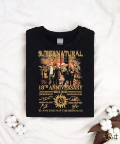 18th Anniversary 2005 2023 Supernatural T Shirt