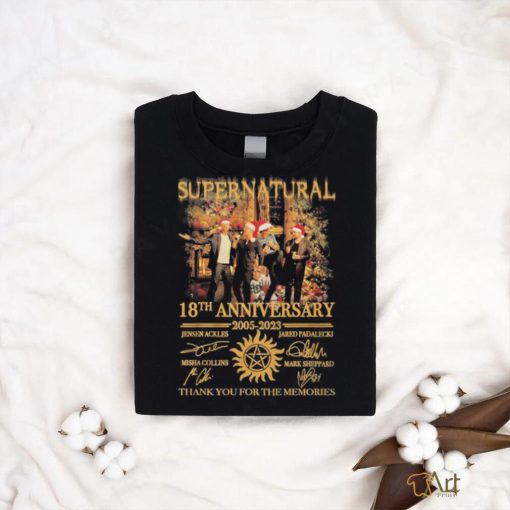 18th Anniversary 2005 2023 Supernatural T Shirt