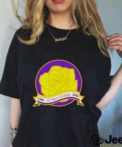 1920 2020 100 years of Suffrage Rose logo shirt