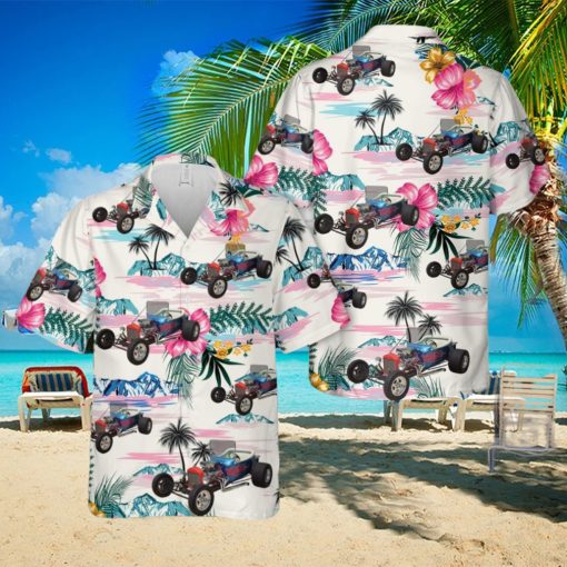 1923 Ford T bucket Hot Rod Aloha Hawaiian Shirt Beach Gift Short Sleeve Shirt