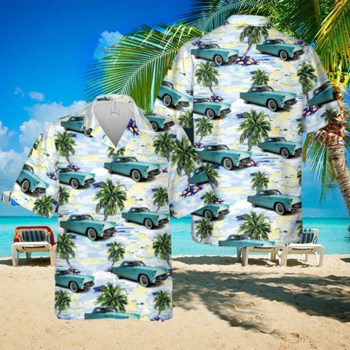 1955 Ford Thunderbird Aloha Hawaiian Shirt Men And Women Beach Shirt