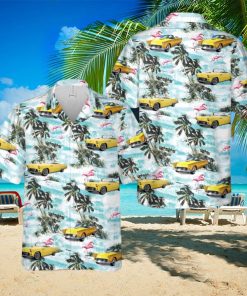 1955 Yellow Ford Thunderbird Aloha Hawaiian Shirt Men And Women Beach Shirt