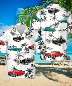 1957 Chevrolet Bel Air Aloha Hawaiian Shirt Men And Women Beach Shirt