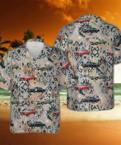 1967 Ford Mustang Hawaiian Shirt