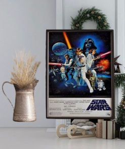 1977 Star Wars International Film Decorations Poster Canvas