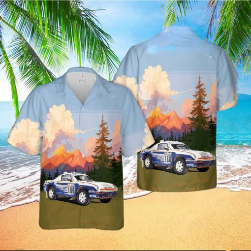 1984 Porsche 959 Rally Hawaiian Shirt