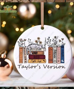 1989 Taylors Version Taylor Swift Christmas Ornament Gift for Fan