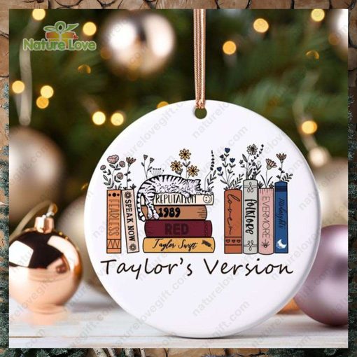 1989 Taylors Version Taylor Swift Christmas Ornament Gift for Fan