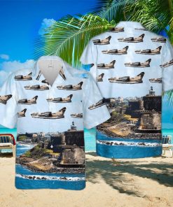 198th Tactical Fighter Squadron A 7d Corsair Ii Hawaiian Shirt