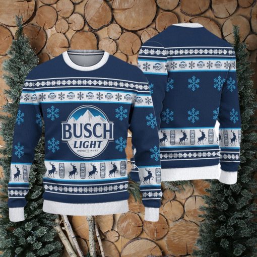 Light Beer Beer Ugly Knitted Christmas 3D Sweater