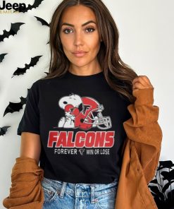 Atlanta Falcons Snoopy Forever Win Or Lose Shirt