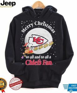 Official Snoopy Merry Christmas To All And To All A Kansas City Chiefs Fan Christmas Shirt