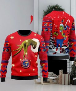 Kansas Jayhawks Team GrinchUgly Christmas Sweater Cute Christmas Gift