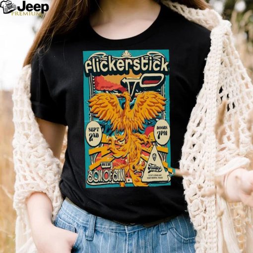 Flickerstick sept 2nd 2023 louis ave fort worth Texas shirt