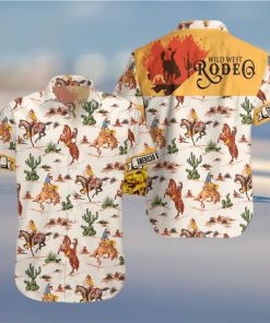 Wild West Rodeo Cowboy Hawaiian Shirt