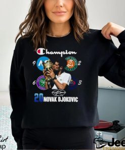 20 Novak Djokovic Champion Shirt