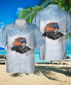 2013 Tucker Sno cat 2000 Trail Groomer Hawaiian Shirt