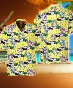 2018 Chevrolet Silverado 3500 Dually Service Bed Waste Management Aloha Hawaiian Shirt Beach Gift Short Sleeve Shirt