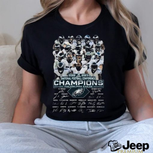 2022 2023 National Football Conference Champions Philadelphia Eagles T Shirt