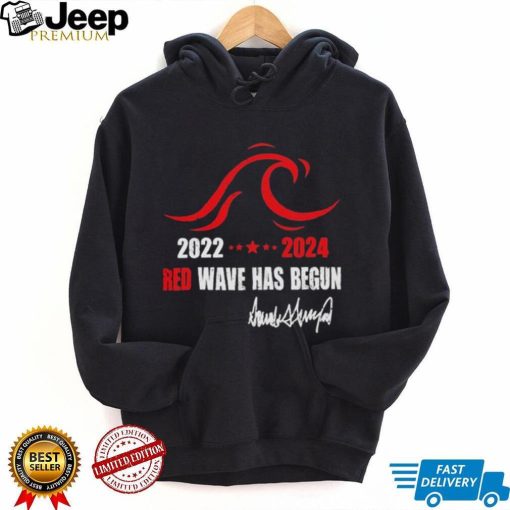 2022 2023 Red wave has begun shirt