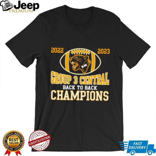 2022 2023 group 3 central back to back Champions logo shirt